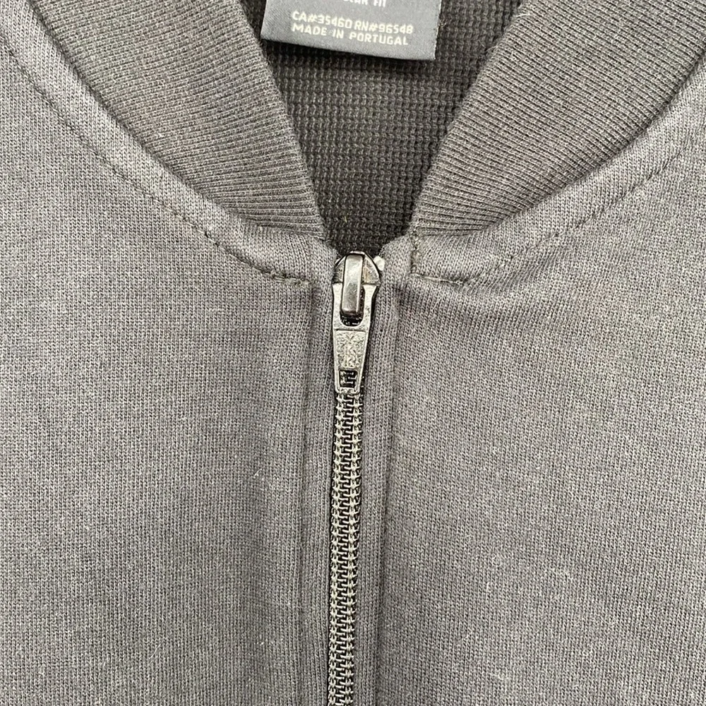 Oakley Urban Bomber Jacket Womens Size Xs Blackout Full Zip Long Sleeve Fleece — image 7 of 8